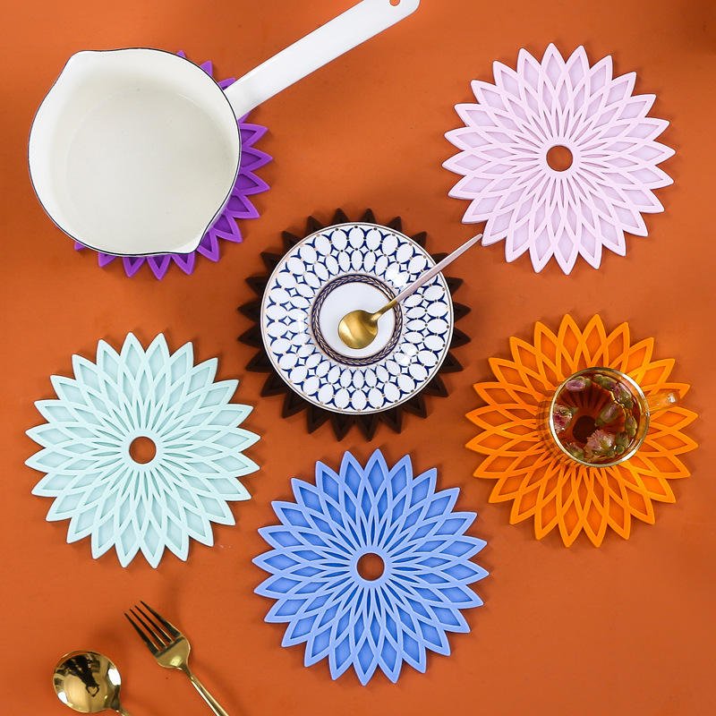 Ha3c2274f2b0f4d7dbe37c5ac87df75edc Silicone Insulation Kitchen Table Mat - Image 1