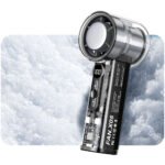 Turbo Handheld AC Cooling Fan with LED Light - Image 2
